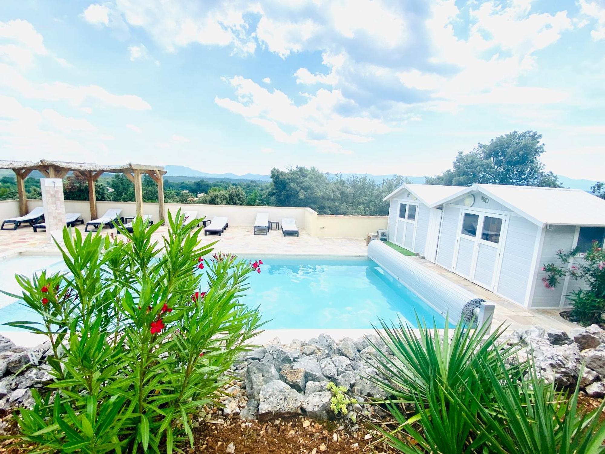 סן-מקסימין-לה-סנט-בום Villa Asunda B&B Spa & Sauna, Chambres D'Hotes מראה חיצוני תמונה